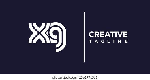 X and G logo design. XG abstract Letters Logo Monogram. This logo design is the process of creating a visual symbol that represents a brand, company, or individual.