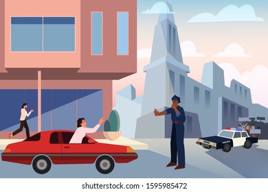 X generation representation. Social group concept, generation type. 70s culture. Vector illustration in cartoon style