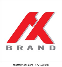 A and X icons or logos for the company