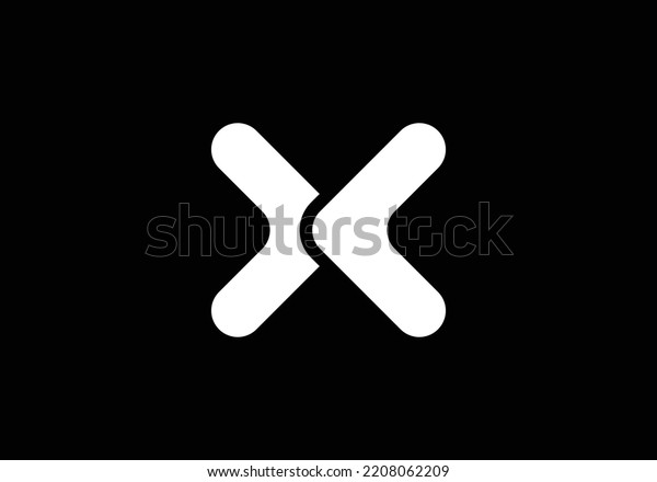 X Initial Monogram Letter x Logo Design Vector\
Template x Letter Logo\
Design
