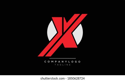 X Initialen Monogramm Buchstaben Textalphabet Logo-Design