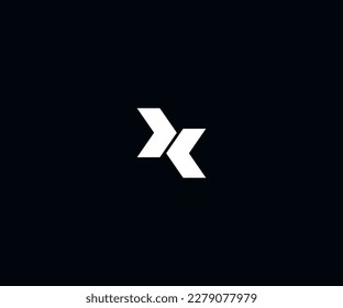 x letra plantilla de logotipo abstracto.