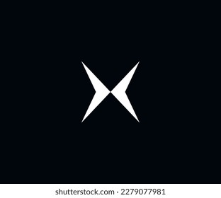 x letter abstract logo template.