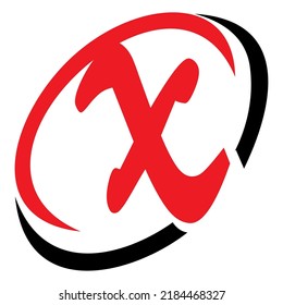 Smart con logotipo de diseño de carta X