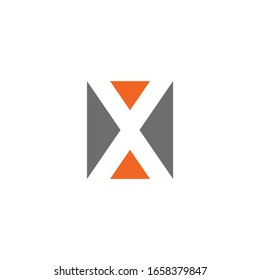 Vektorillustration zur Illustration des Logo-Designs mit X Buchstaben