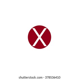 x letter logo