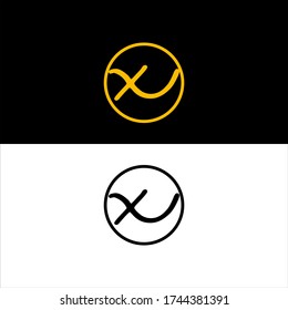 x letter logo abstract design