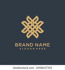 X letter logo abstract for modern company