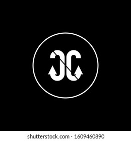 X letter logo with black background.X letter icon.
