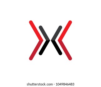 X Letter Logo Busines