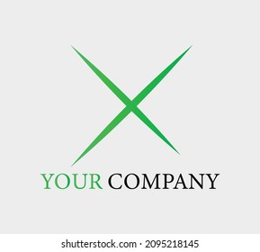  X - Letter Logo - Company Logo Design Template