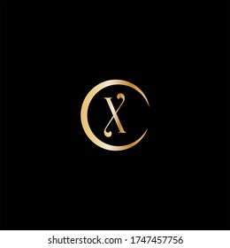 diseño de logotipo de letra X