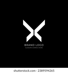Logo de la carta X, elementos de la plantilla de diseño del icono del logotipo de la carta X, diseño del monograma del icono del logotipo de la carta X, plantilla del vector del logotipo de la carta X, diseño de camisetas