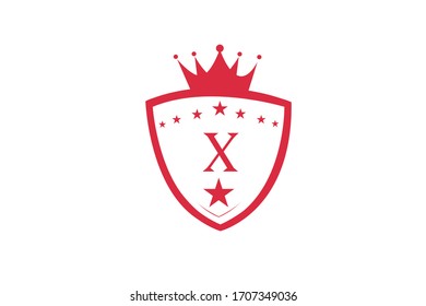 X Letter Logo Design with Creative minimal design concept. Typography awesome alphabet letters vector illustration design