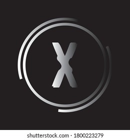 X Letter Logo Design Creative Icon Modern Letters Vector Logo