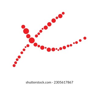 Elemento de diseño de logotipo de carta X