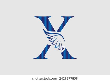 Diseño de logotipo de letra X y diseño de logotipo de monograma
