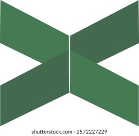 X letter logo design monogram