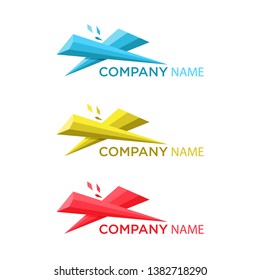 x letter logo design template