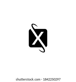 X Letter Logo Design Template