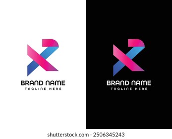 X Letter Logo Design Template