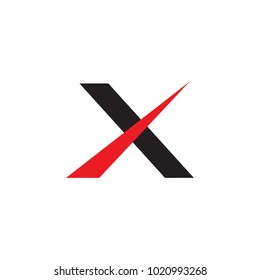 X letter logo design vector icon