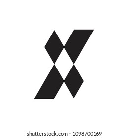X letter logo design vector