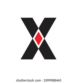 X letter logo design vector