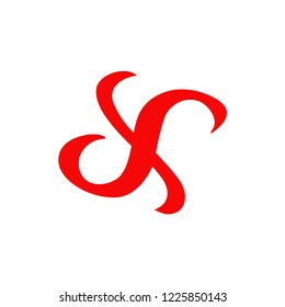 X letter logo design vector template
