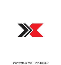 X letter logo design vector template
