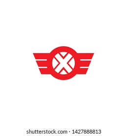 X letter logo design vector template