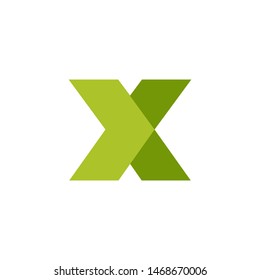 X letter logo design vector