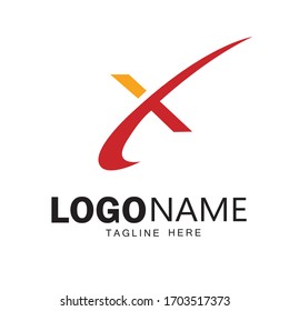 Letra X Diseño de logotipos y arte vectorial 