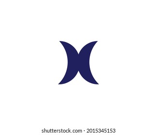 X letter logo design vector template