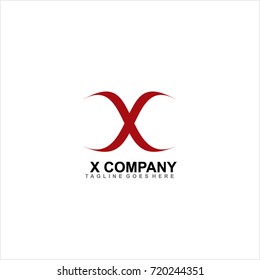 X letter Logo Design Vector template