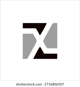 Un diseño de logotipo de letra para la identidad y la marca de su empresa