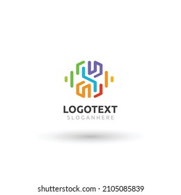 logotipo de letra X, logotipo de ecualizador X, logotipo de letra X