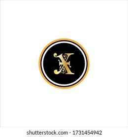 Diseño inicial del logotipo de letra X