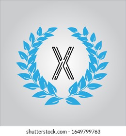 X-Buchstaben-Logo mit schönem weißem Hintergrund.X-Buchstabensymbol.Schönes Hintergrunddesign.