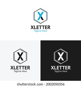 X Letter Logo. It's a perfect logo as a brand identity.
