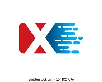 X Letter logo or symbol template
