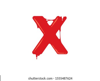 X Letter logo or symbol template design