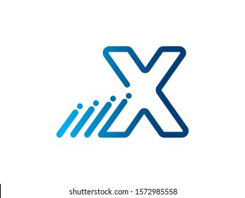 X Letter logo or symbol template design