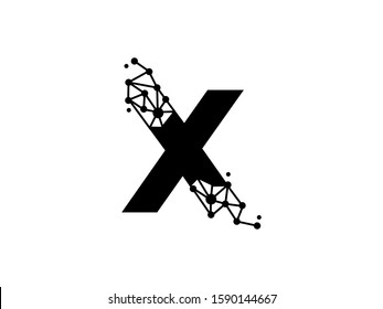 X letter logo or symbol template design