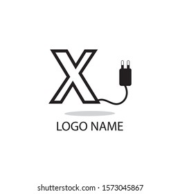 X letter logo symbol vector icon