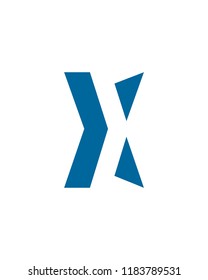 X letter logo template