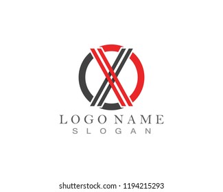X Letter Logo Template