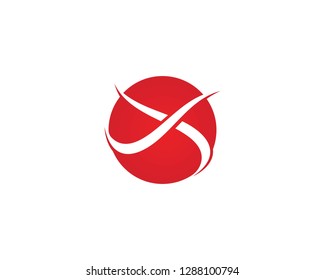 X Letter Logo Template