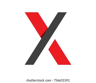X Letter Logo Template