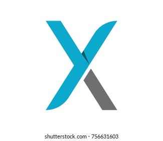 X Letter Logo Template